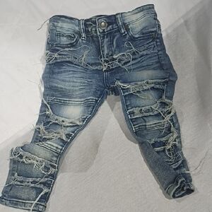 Stylish Distressed Kids Jeans